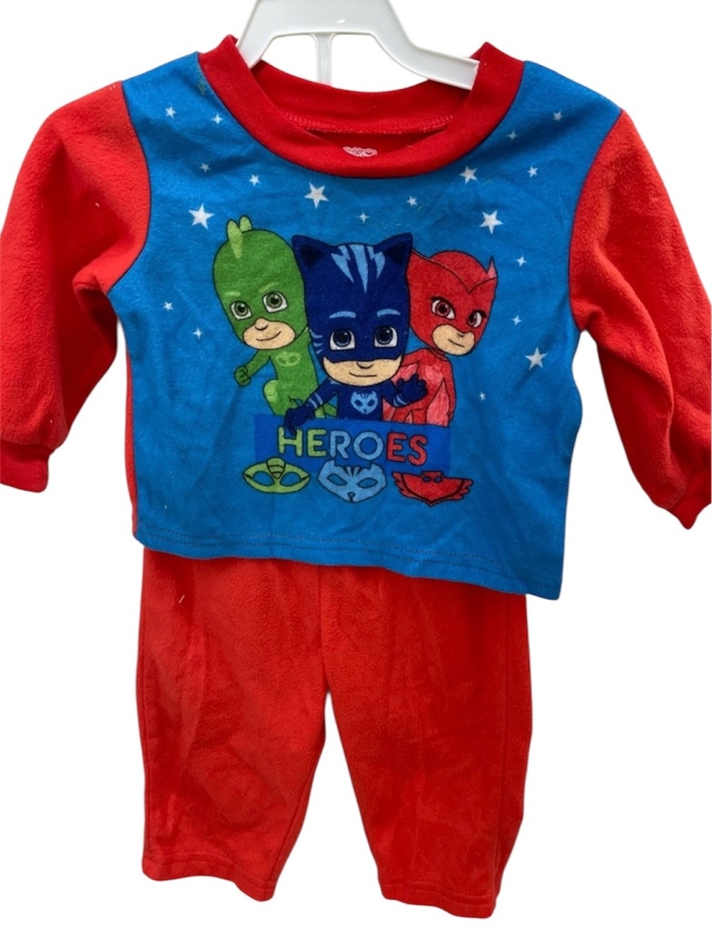 PJ Masks Kids Two-Piece Pajama Set - Blue & Red  sz 12mos